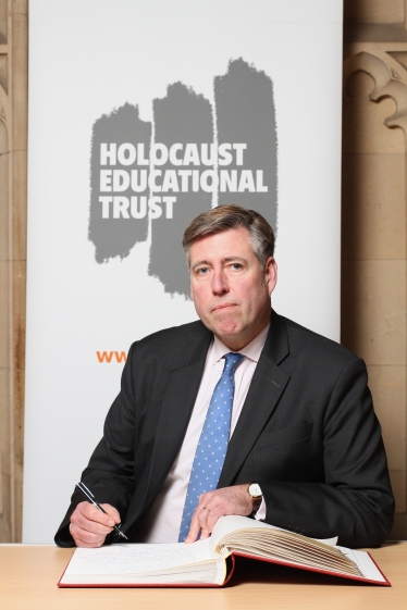 Sir Graham Brady MP Signs Book of Commitment 